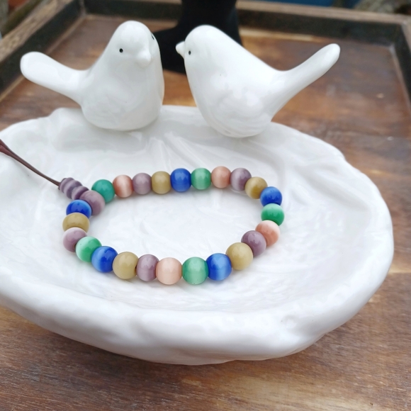 Glass Bead Bracelet - Picture 7 of 7